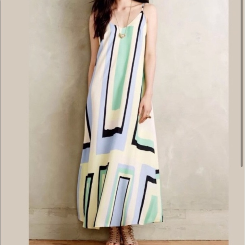 Anthropologie- Maeve Geometry Dress